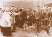 Tot de tradities rondom Sint Hubertus behoort het zegenen van het vee en de jachthonden