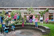 Eerste schooldag in Loppersum