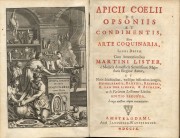 Schutblad van het kookboek van Apicius